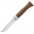 Нож Opinel №9, нержавеющая сталь, рукоять орех
